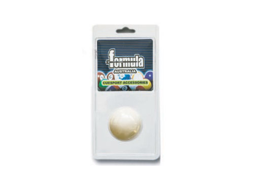 White Cue Ball 1-7/8′ Blister Packed